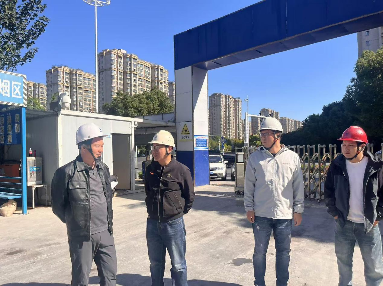 市文旅集团党委委员、副总司理涂正付赴金库项目督导检查