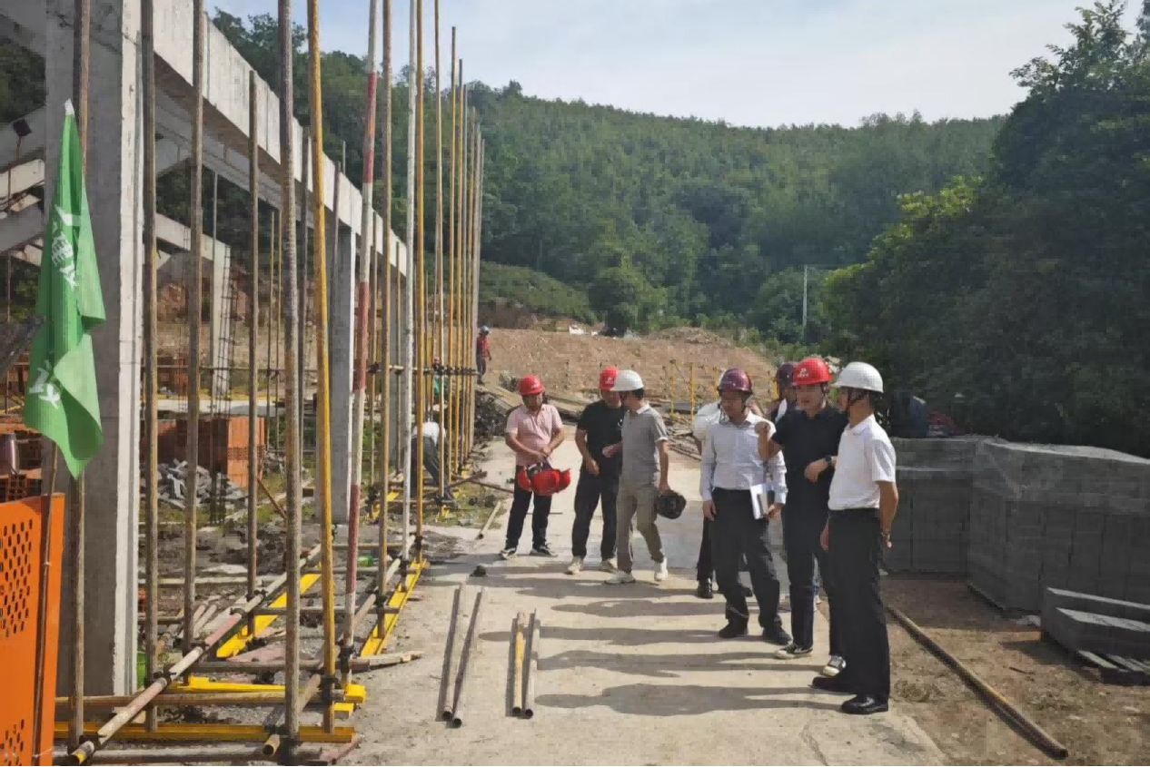 市文旅集团党委书记、董事长张雷调理葡萄泉项目 加速推进要害节点建设